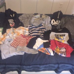 Lot of boys tops t-shirts sweater sweatshirts 5 5T